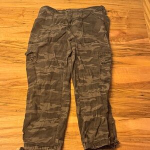 Sanctuary Women's Camouflage Cargo Jeans
